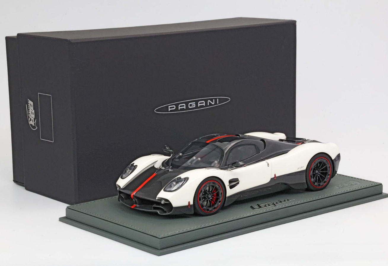BBR 1:18 Pagani Utopia (Bianco Benny)