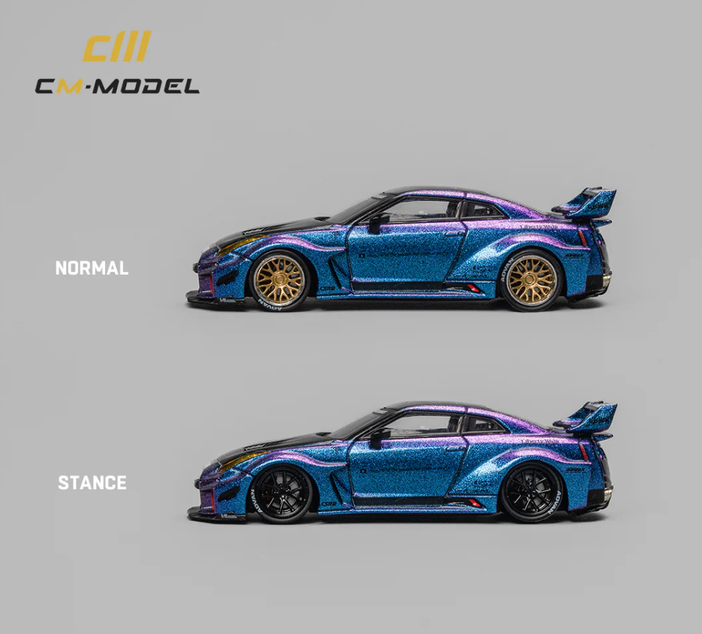 CM Model 1:64 LBWK Nissan GTR R35