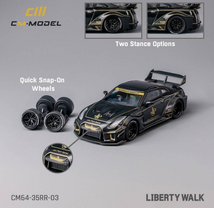 CM Model 1:64 LBWK Nissan GTR R35