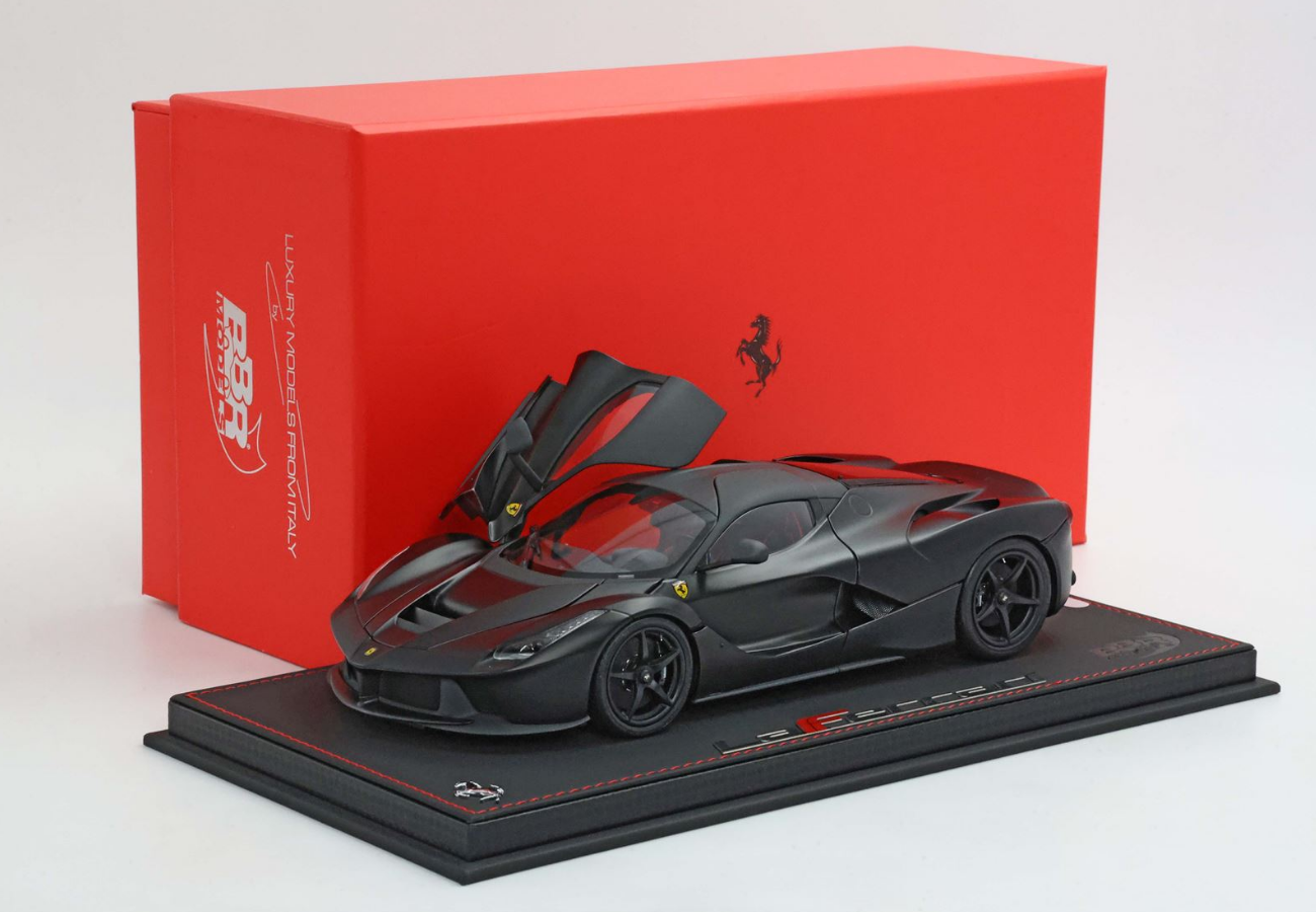 BBR 1:18 Ferrari Laferrari (Matt Black)