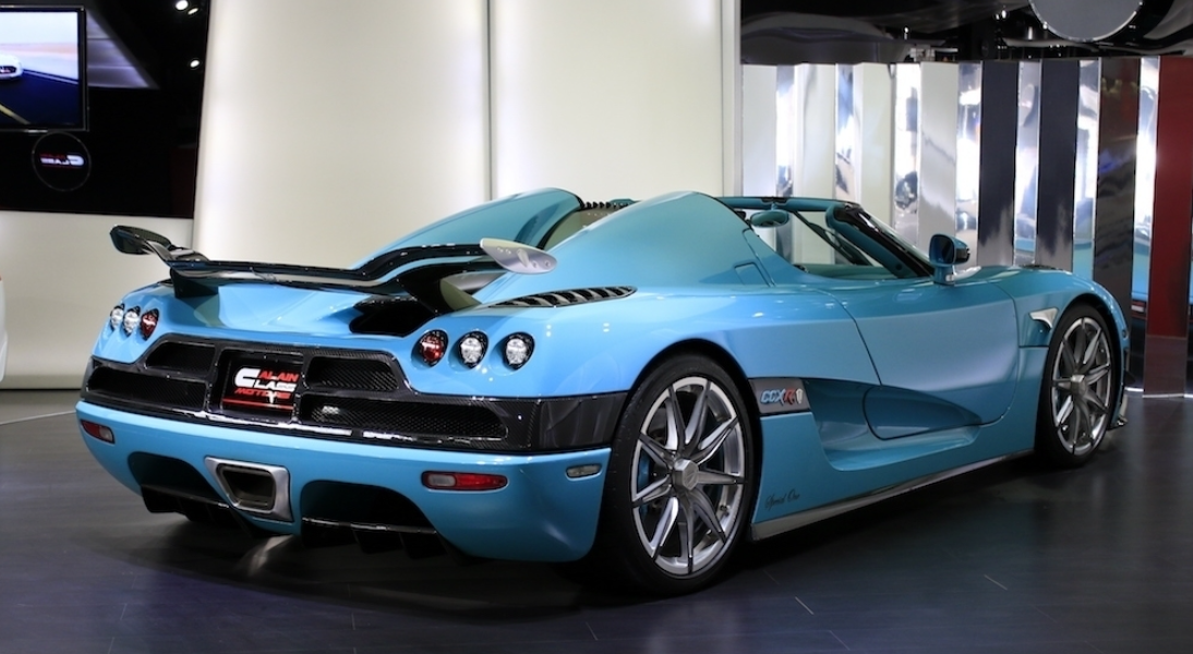 PREORDER VMB x Miniature Planet 1:18 Koenigsegg CCX-R 'Special One' (Al Thani Blue)
