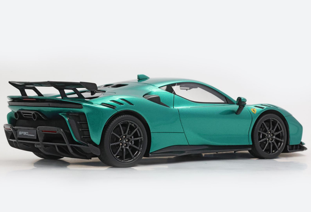 BBR 1:18 Ferrari SF90XX Stradale (Green Jewel)