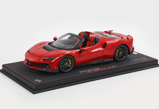 PREORDER BBR 1:18 Ferrari 296 Speciale Aperta (Rosso Corsa)