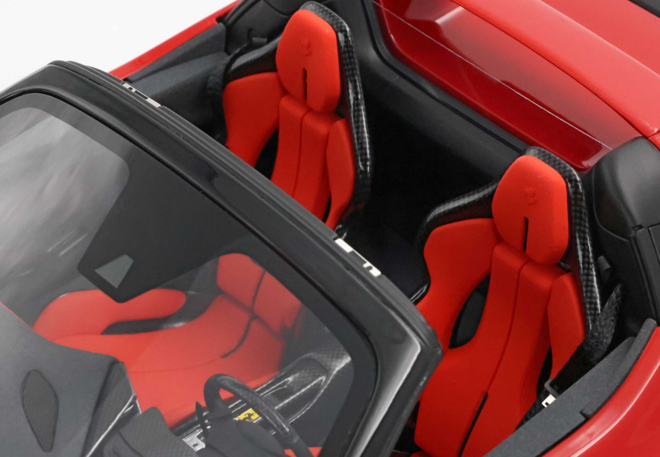 PREORDER BBR 1:18 Ferrari 296 Speciale Aperta (Rosso Corsa)