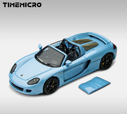 TimeMicro 1:64 Porsche Carrera GT (Blue)