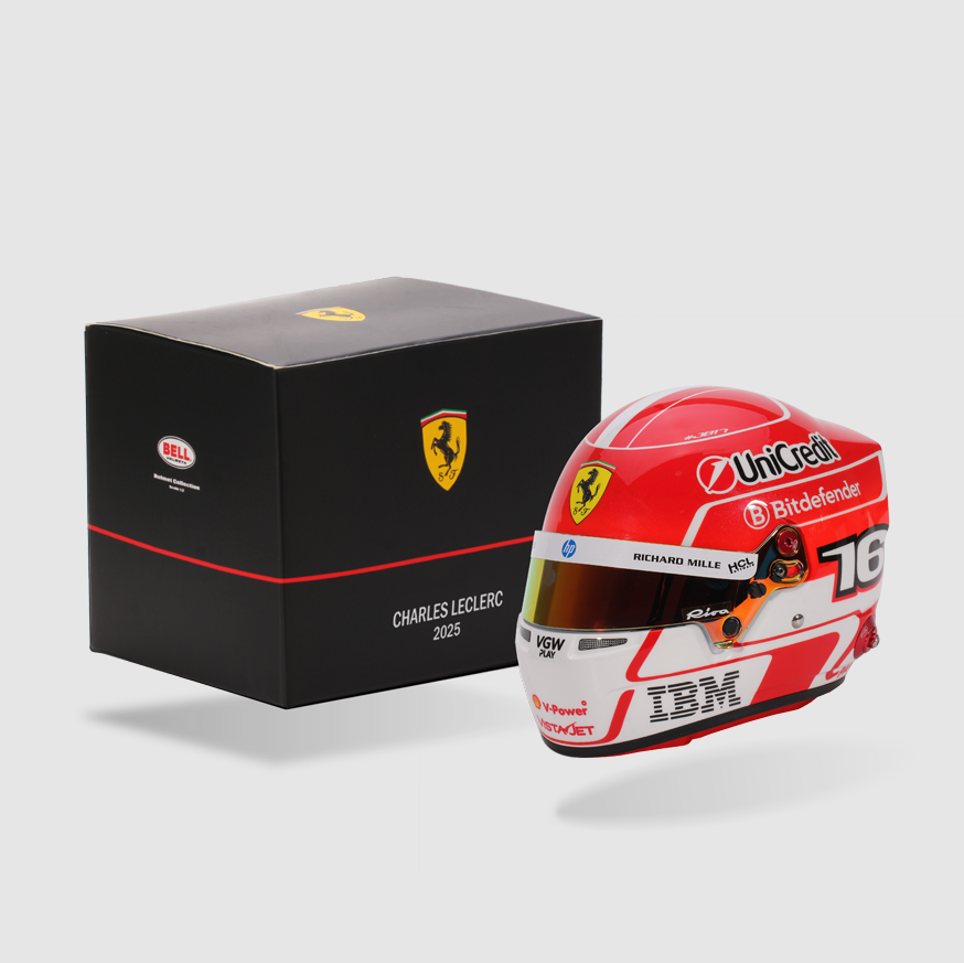 BELL 1:2 Mini Helmet Season 2025 - Charles Leclerc