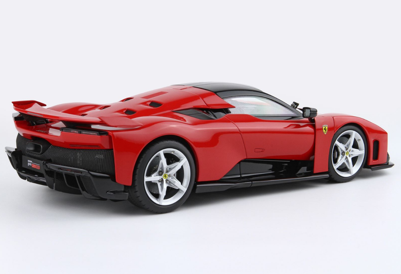 PREORDER BBR 1:18 Ferrari F80 (Rosso Corsa+Silver Wheels)