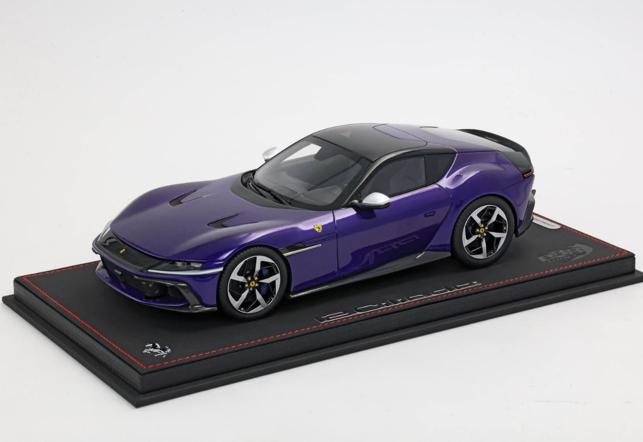 PREORDER BBR 1:18 Ferrari 12Cilindri (Violet al Humaid)