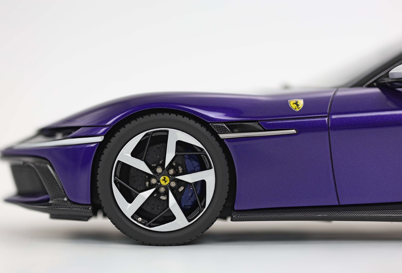 PREORDER BBR 1:18 Ferrari 12Cilindri (Violet al Humaid)