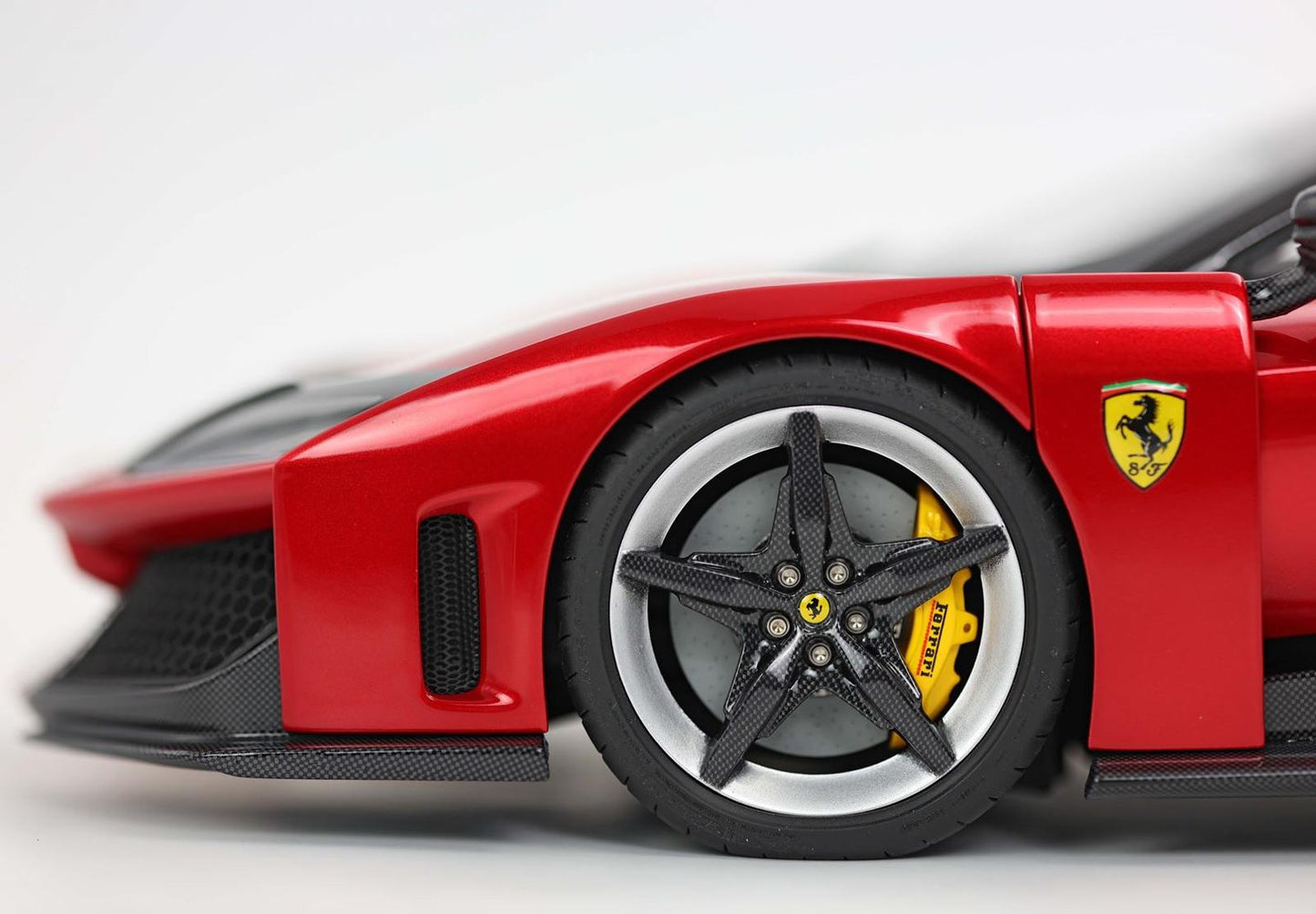 BBR 1:12 Ferrari F80 Optional Carbon (Rosso Supercar)