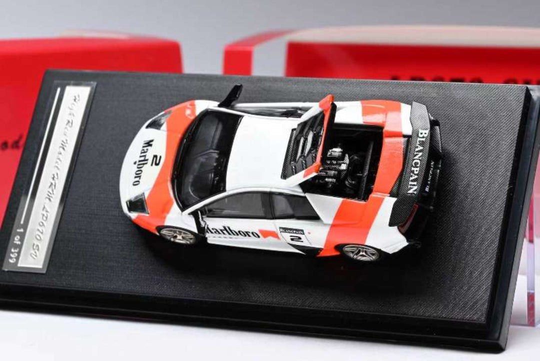 PREORDER High Rev Model 1:64 Lamborghini Murcielago LP670-4 SV (Marlboro)