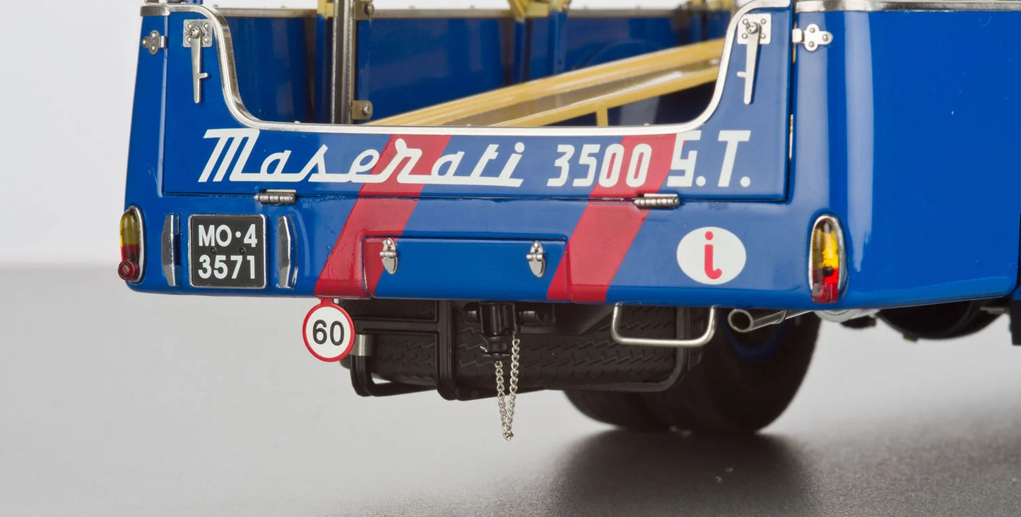 CMC 1:18 1957 Fiat 642 RN2 Bartoletti Maserati Race Car Transporter