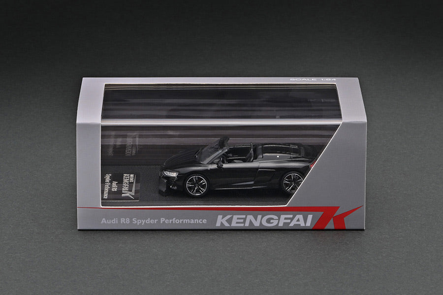 Kengfai 1:64 2021 Audi R8 Spyder (Open Roof)