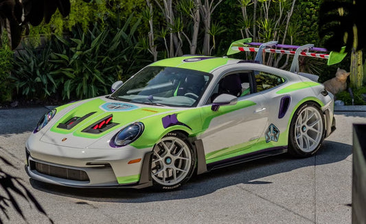 Registry: Henson & Heaven 1:18 Porsche 992 GT3 RS 'Disney Toy Story: Buzz Lightyear'