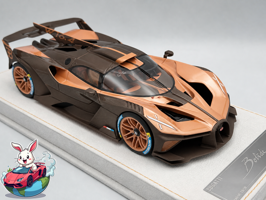 Henson & Heaven 1:18 Bugatti Bolide (Copper/Brown Carbon)