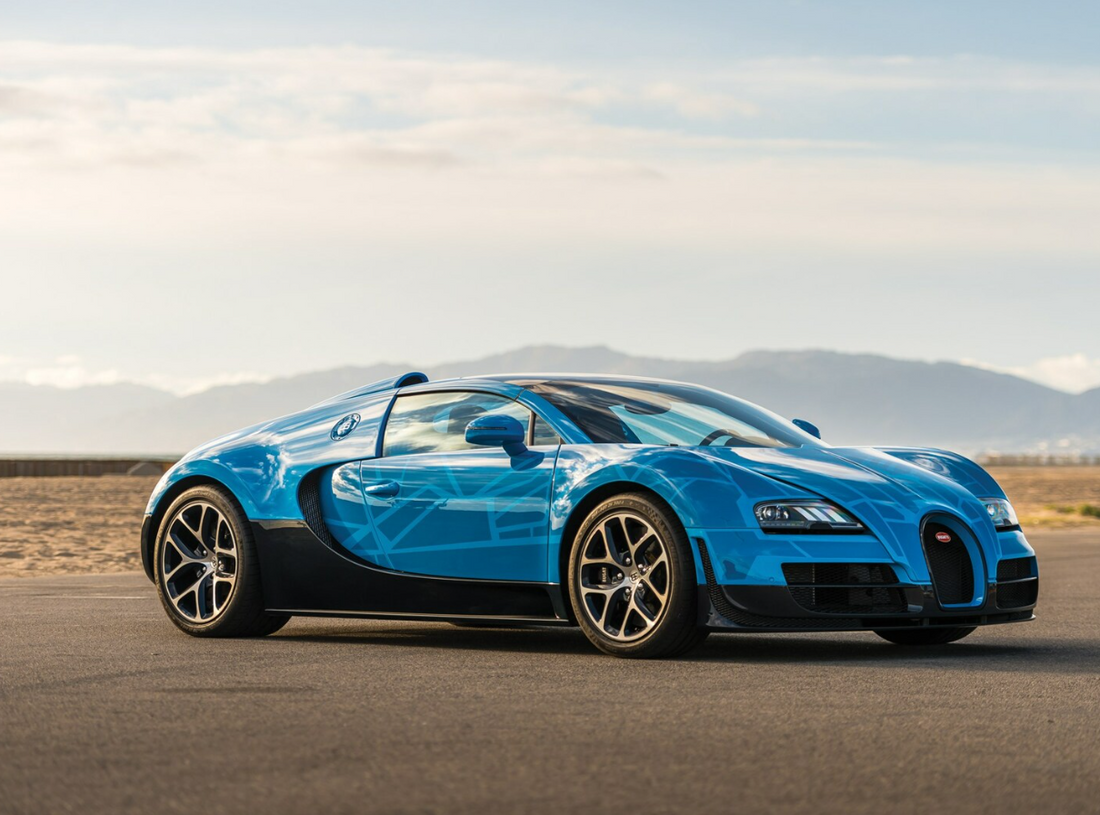 Registry: 1:18 Bugatti Veyron Grand Sport Vitesse 'Transformers'
