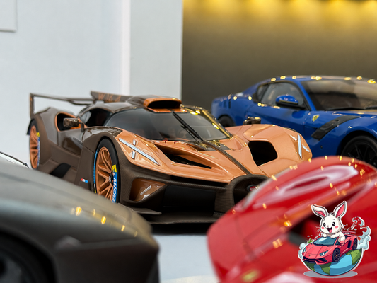 Bugatti Bolide in a diorama setting!