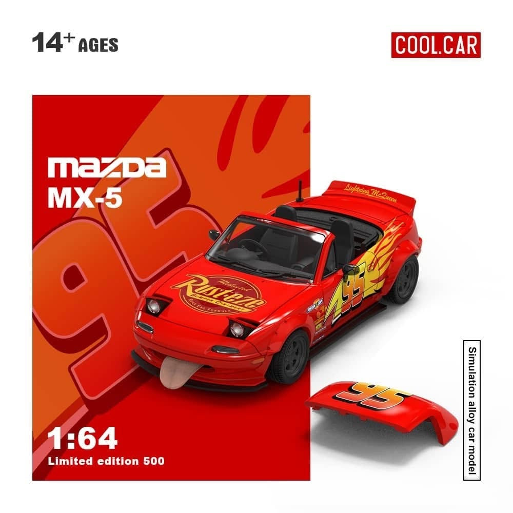 Cool Car 1:64 Mazda MX-5 ‘Lightning McQueen’