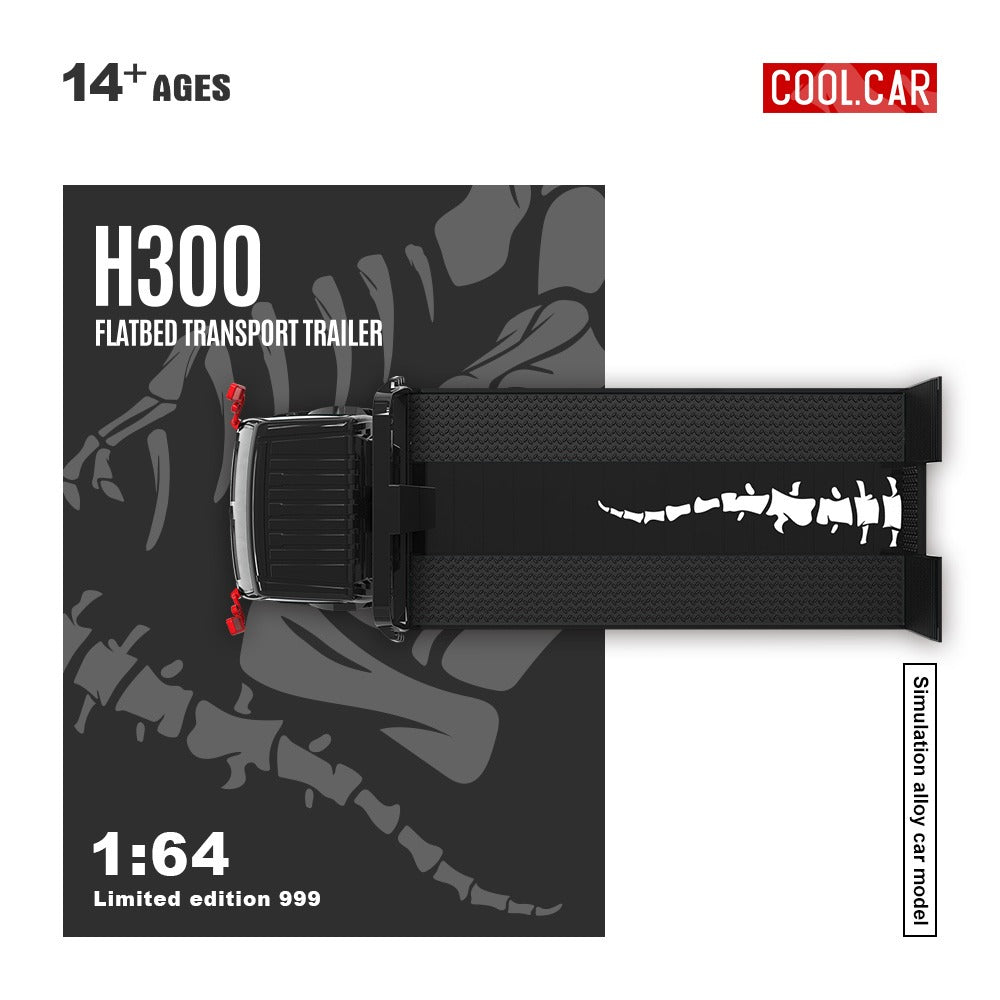 PREORDER Cool Car 1:64 Hino H300 Flatbed Truck - Zibo 77