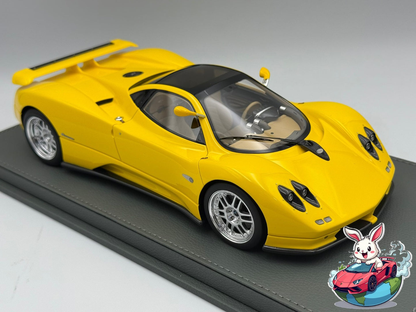 BBR 1:18 Pagani Zonda C12 (Yellow)