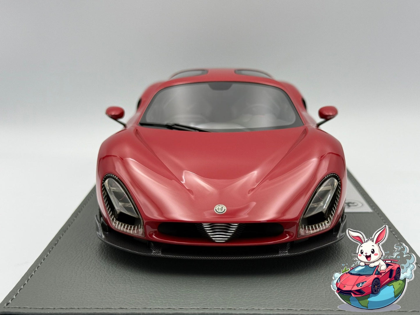 BBR 1:18 Alfa Romeo 33 Stradale (Rosso Alfa)