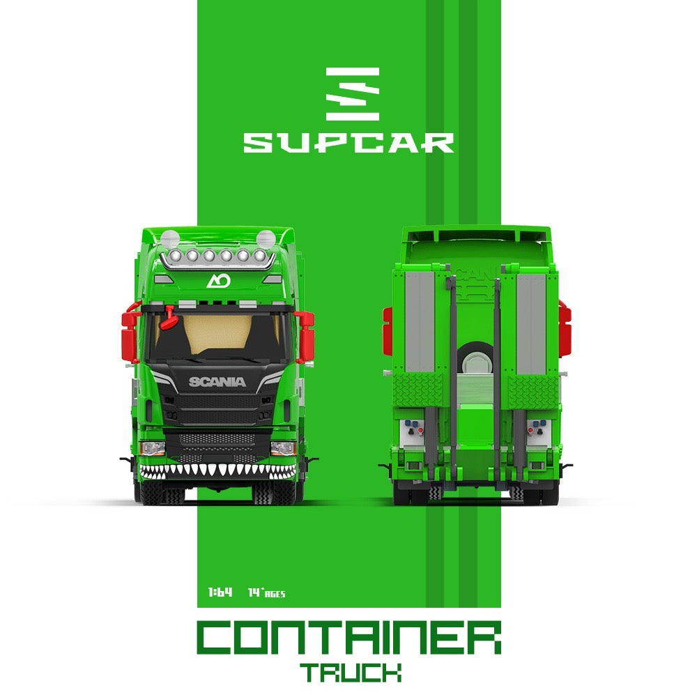 PREORDER SUPCAR 1:64 Scania Transport Trailer Truck ‘Rexy’