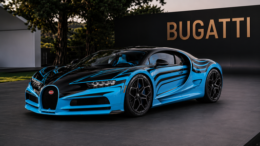 PREORDER 1:18 Bugatti Tourbillon "Zebra"