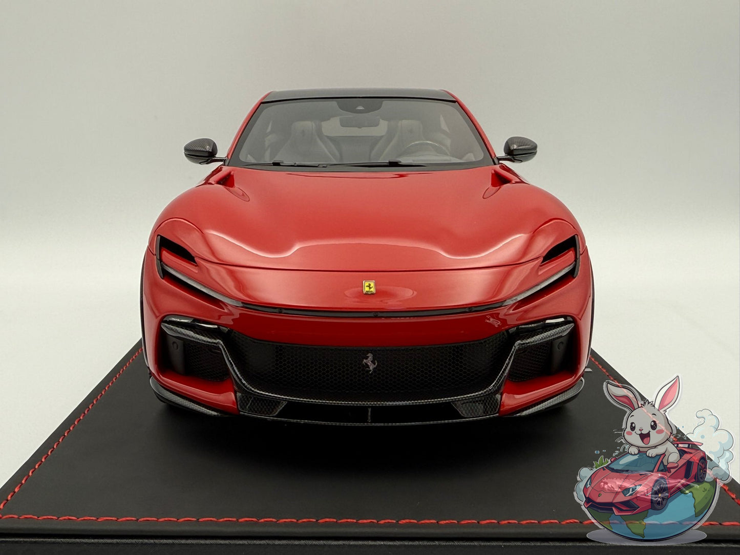 BBR 1:18 Ferrari Purosangue (Panoramic Roof) - Rosso Corsa