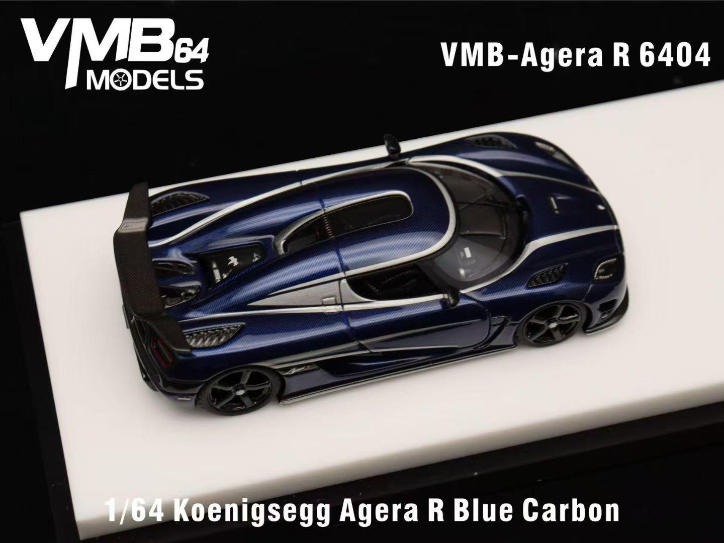 [PRE-ORDER] VMB 1:64 Koenigsegg Agera R (Blue Carbon)