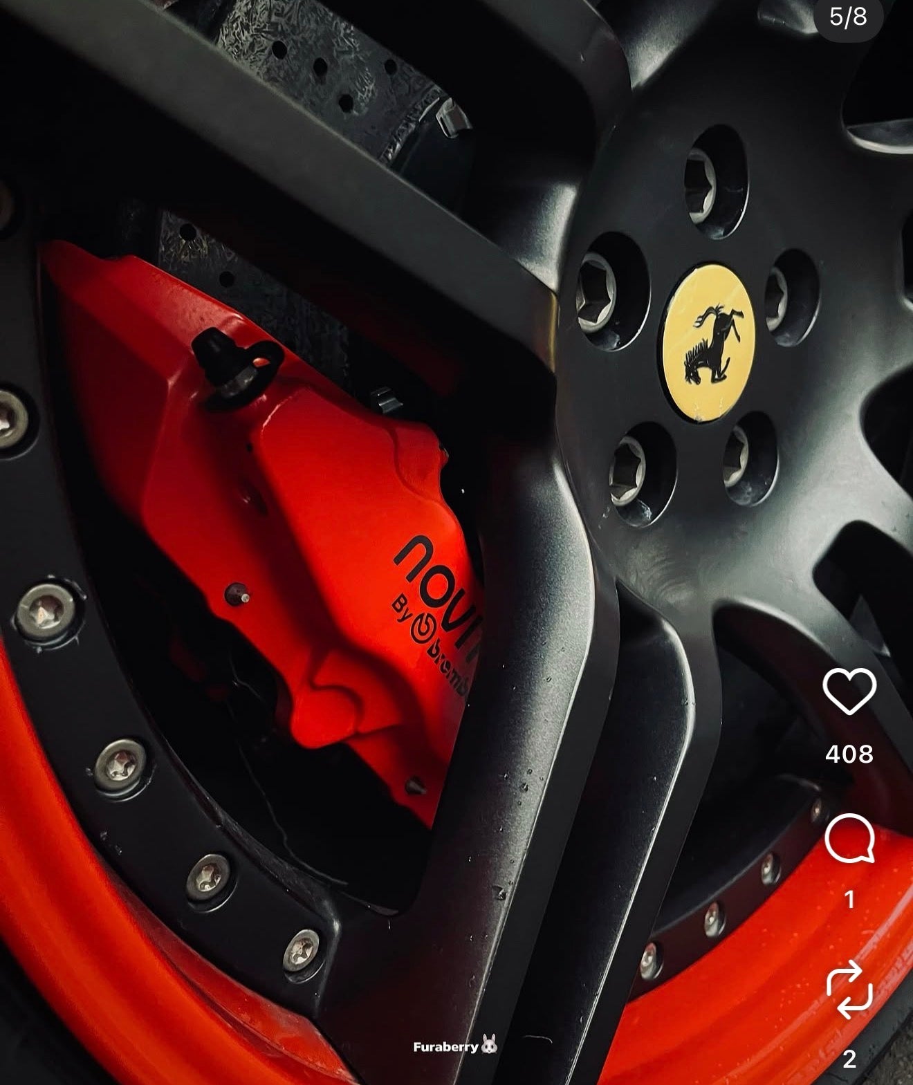 PREORDER 1:18 Ferrari F430 Scuderia - Novitec Rosso 777 (Matte Red)