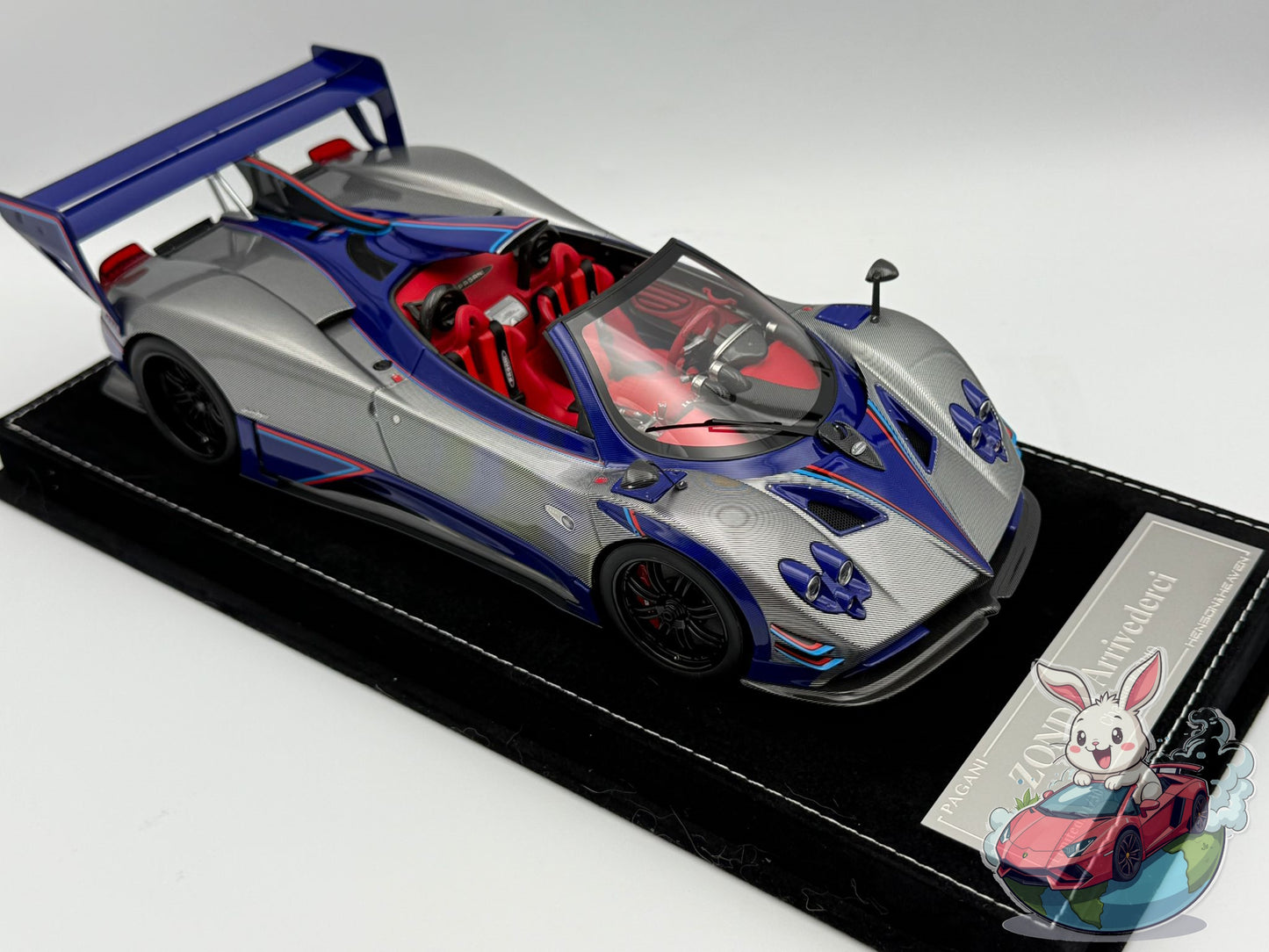 HH Model 1:18 Pagani Zonda 760 Roadster Arrivedieci
