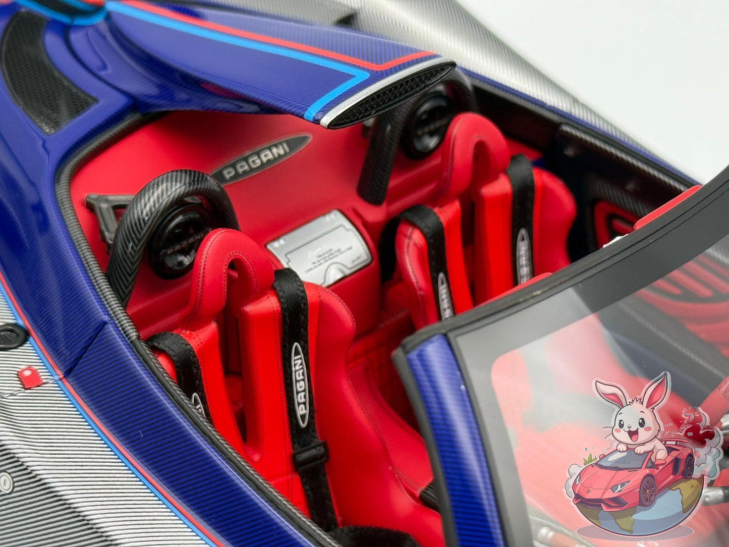 HH Model 1:18 Pagani Zonda 760 Roadster Arrivedieci