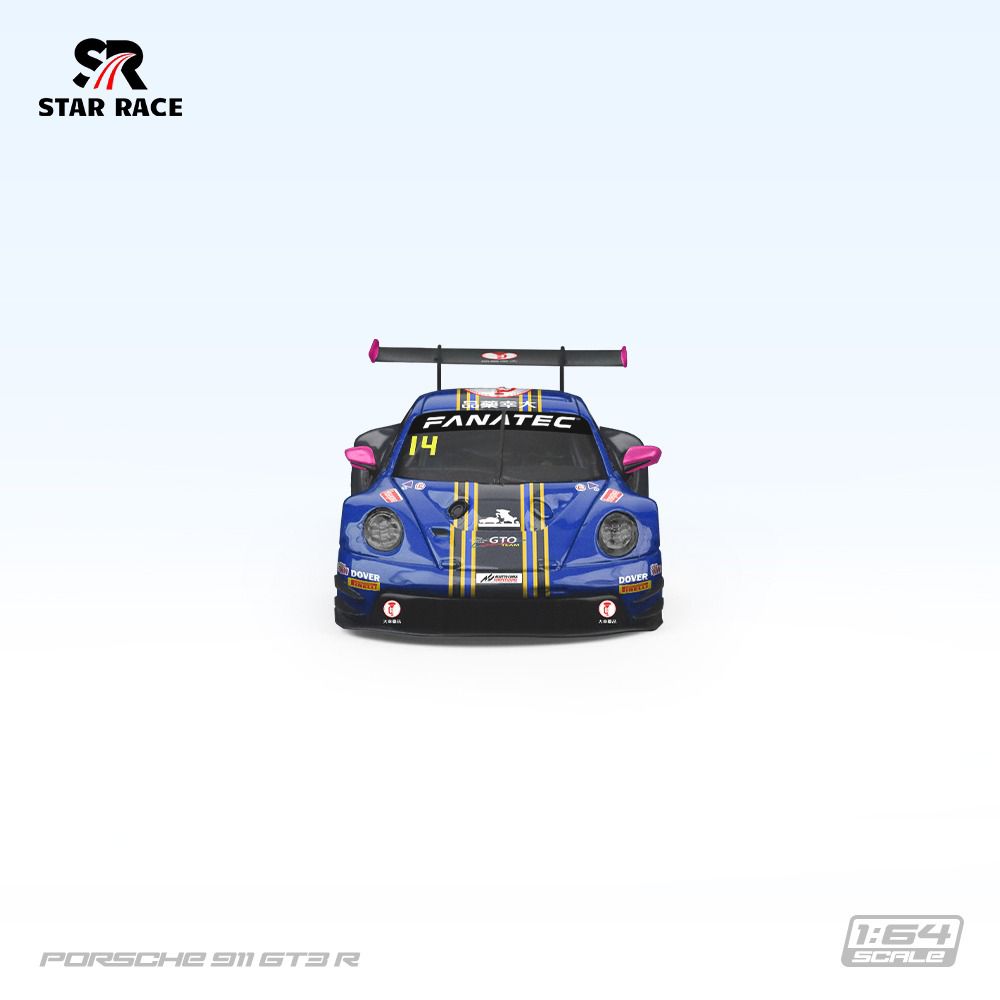 PREORDER SR 1:64 Star Race Porsche 911 GT3 R - Blue