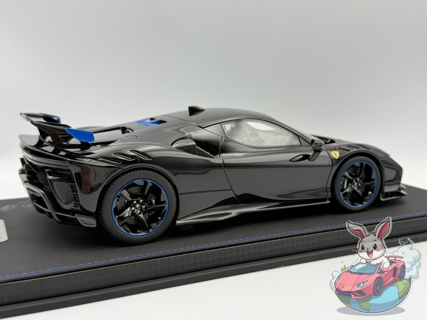 BBR 1:18 Ferrari SF90XX Stradale (New Black Daytona)