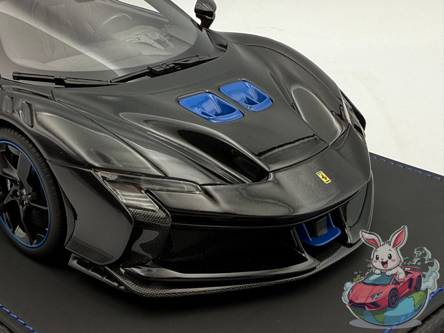 BBR 1:18 Ferrari SF90XX Stradale (New Black Daytona)