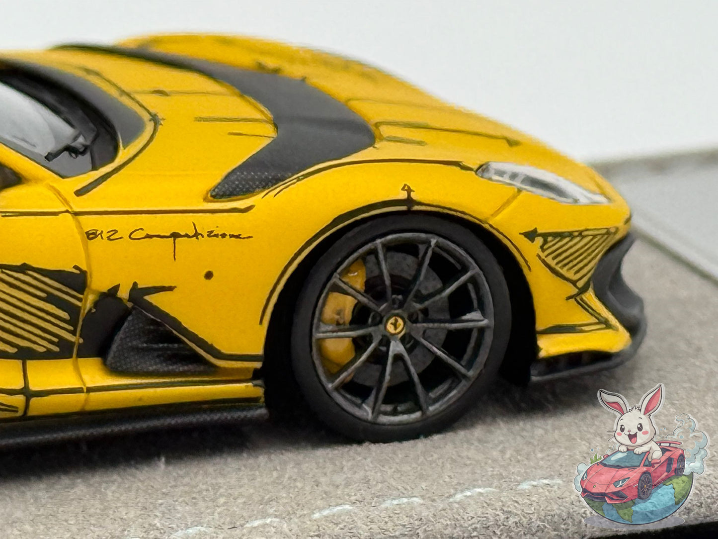 Henson & Heaven 1:64 Ferrari 812 Competizione 'Sketch'