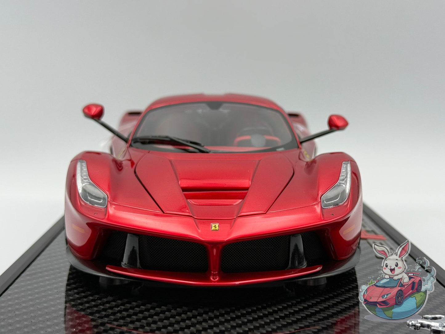 BBR 1:18 Ferrari Laferrari (Lewis Hamilton) - SPECIAL COFFRET