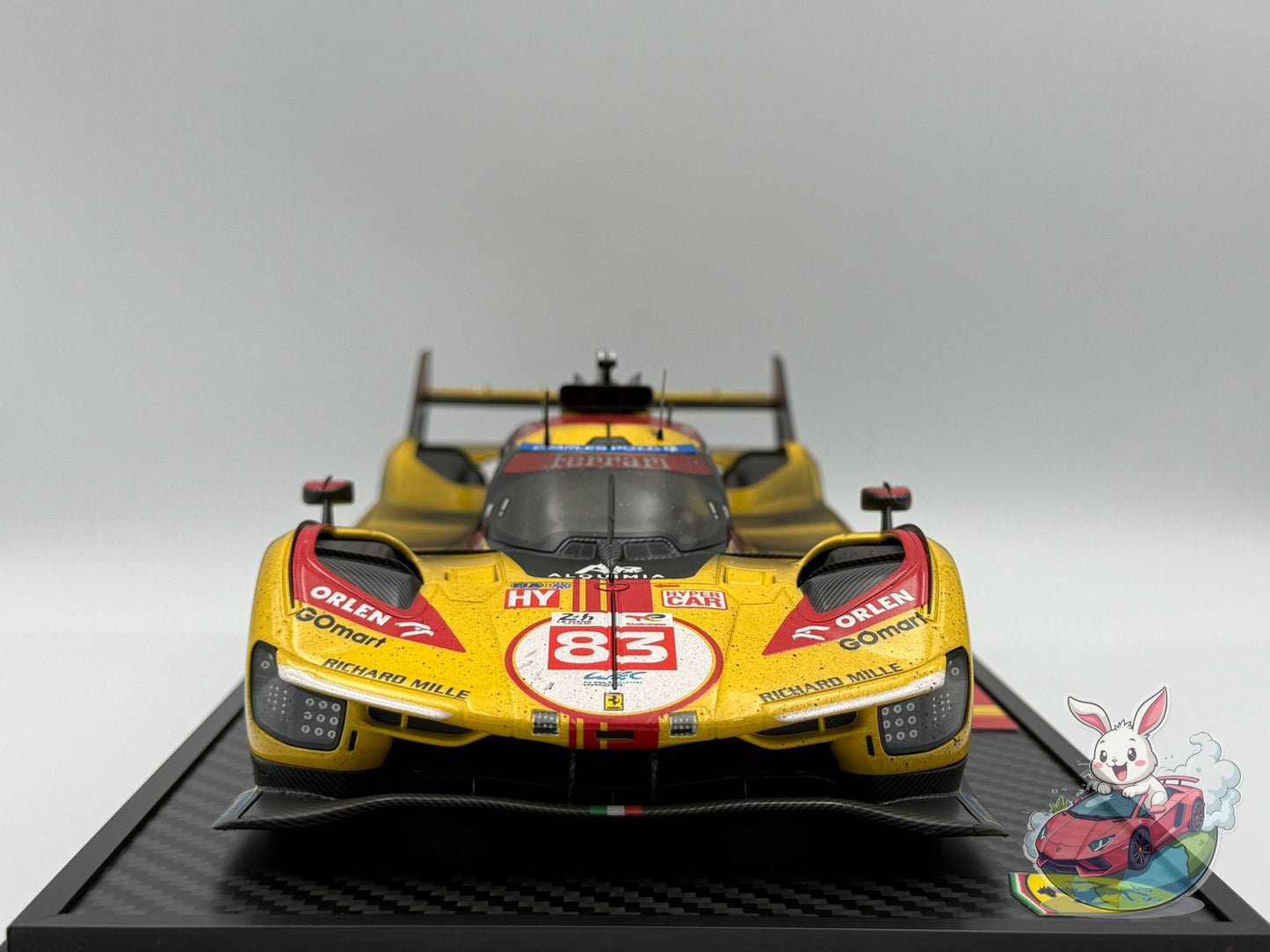 BBR 1:18 Ferrari 499P car n. 83 - Le Mans 2024 (DIRTY VERSION)