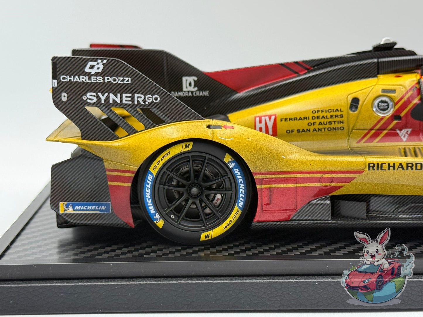 BBR 1:18 Ferrari 499P car n. 83 - Le Mans 2024 (DIRTY VERSION)