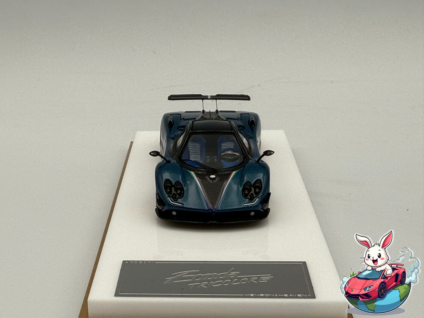 Henson & Heaven 1:64 Pagani Zonda Tricolore (Blue Carbon)