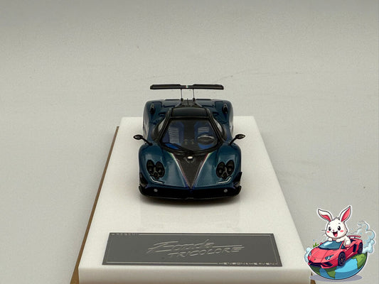 Henson & Heaven 1:64 Pagani Zonda Tricolore (Blue Carbon)