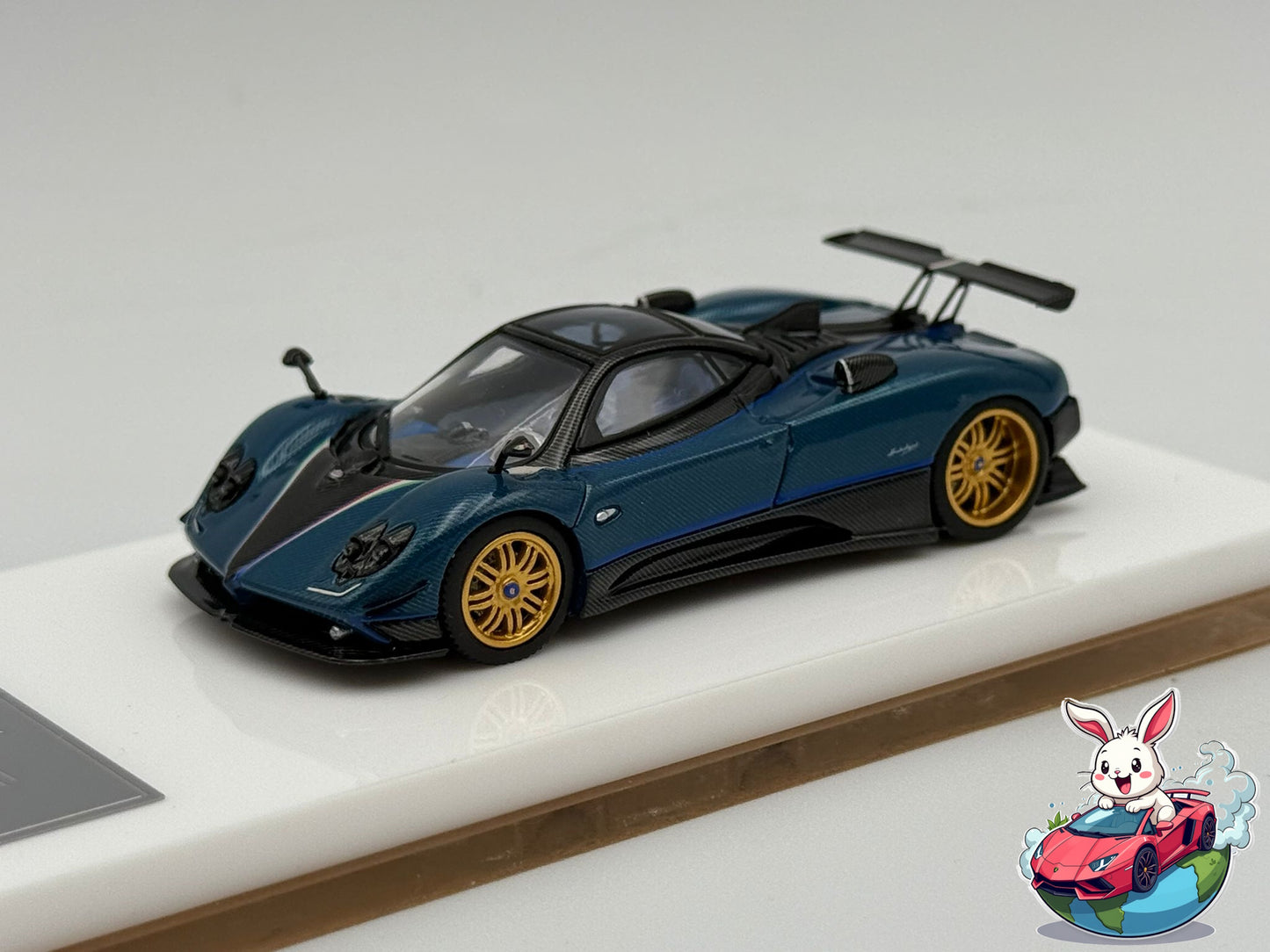 Henson & Heaven 1:64 Pagani Zonda Tricolore (Blue Carbon)