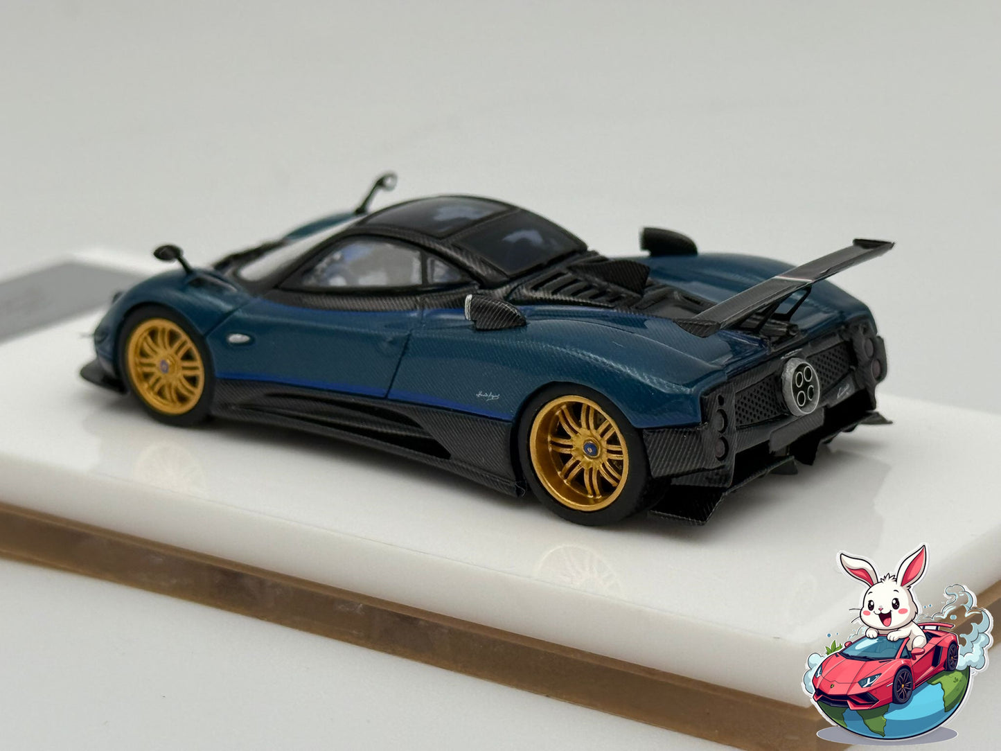Henson & Heaven 1:64 Pagani Zonda Tricolore (Blue Carbon)