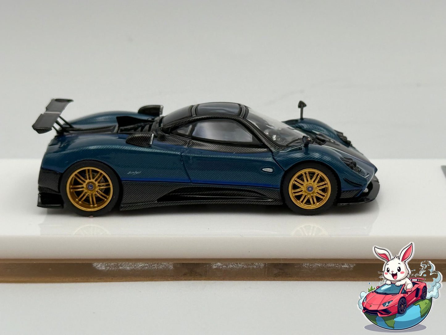 Henson & Heaven 1:64 Pagani Zonda Tricolore (Blue Carbon)