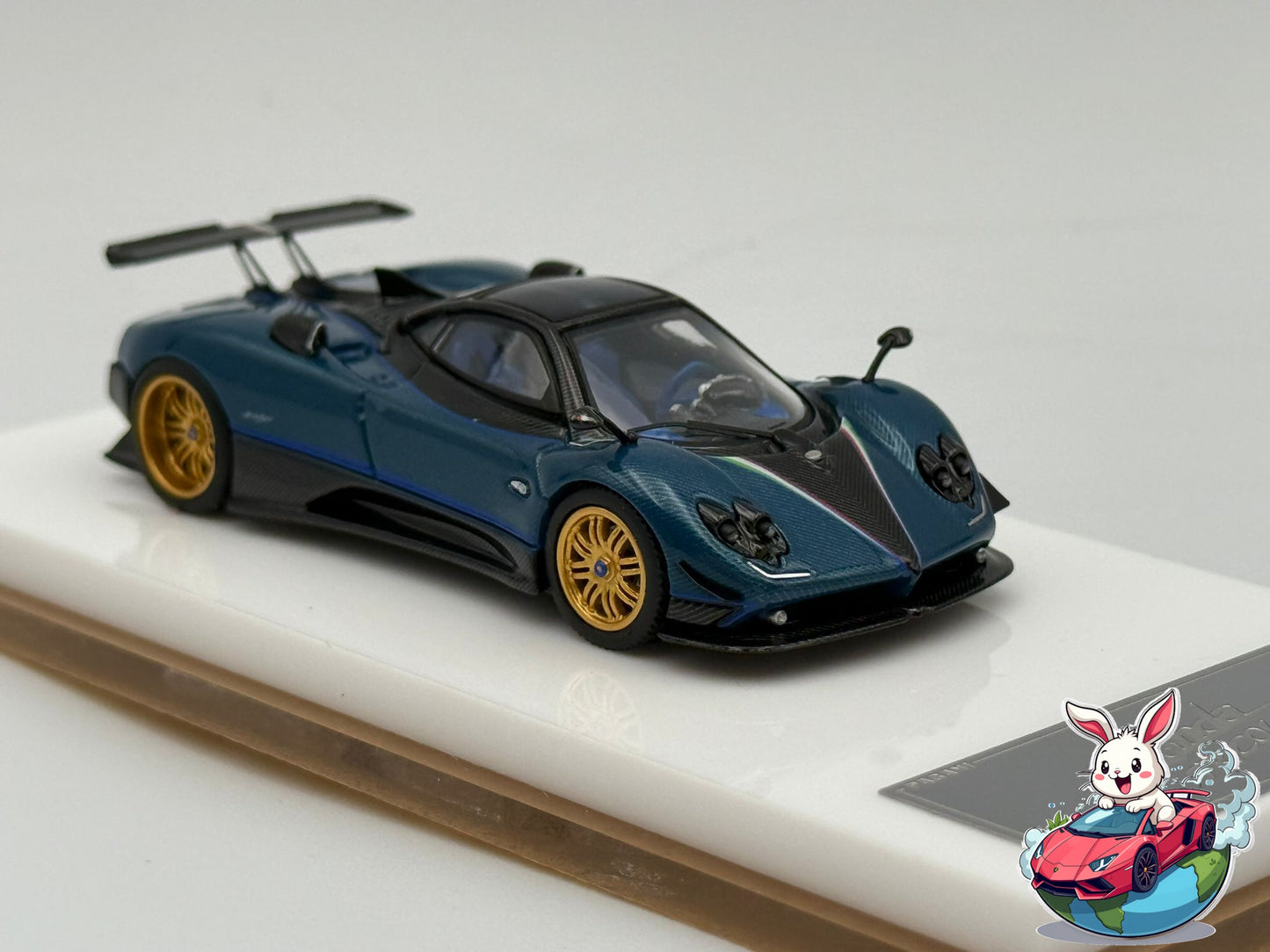 Henson & Heaven 1:64 Pagani Zonda Tricolore (Blue Carbon)