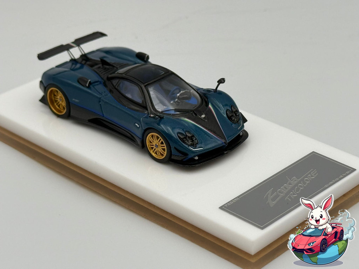 Henson & Heaven 1:64 Pagani Zonda Tricolore (Blue Carbon)