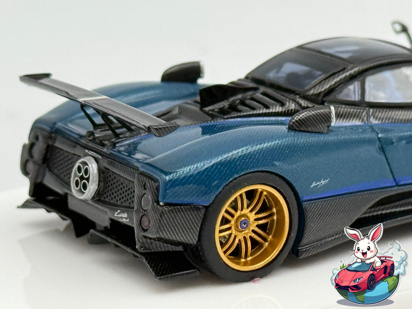 Henson & Heaven 1:64 Pagani Zonda Tricolore (Blue Carbon)