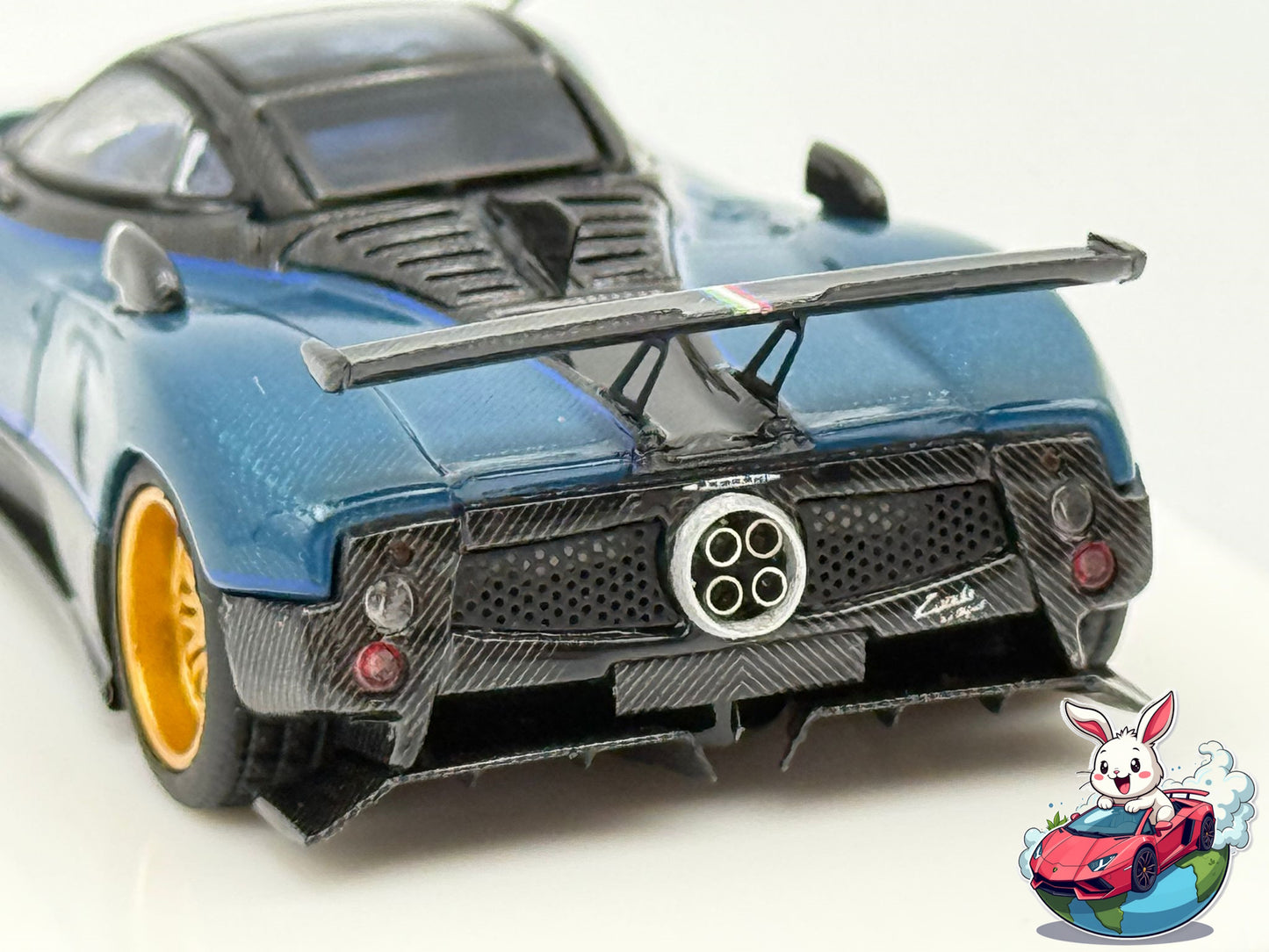 Henson & Heaven 1:64 Pagani Zonda Tricolore (Blue Carbon)