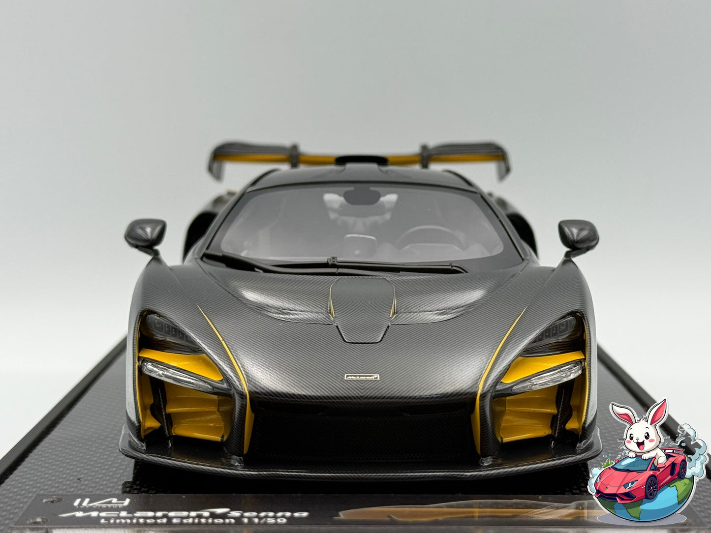 Ivy Merit 1:18 McLaren Senna MSO (Carbon Fiber/Yellow)