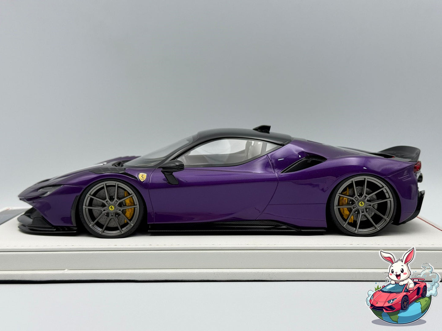Ivy Merit 1:18 Ferrari SF90 Stradale Novitec Rosso (Viola Hong Kong)